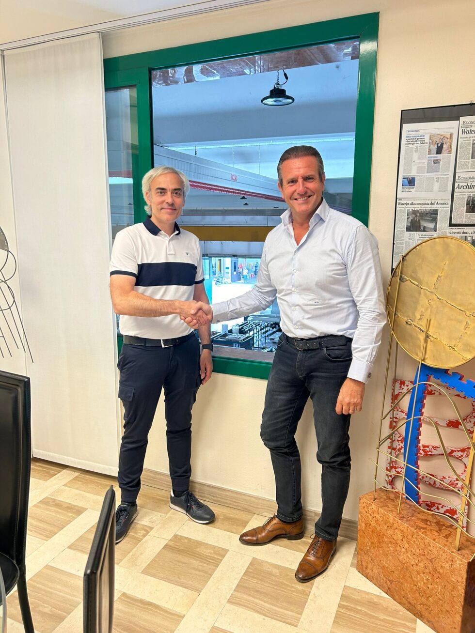 Firmamos acuerdo con Waterjet Corporation para realizar el servicio postventa y su distribución en España